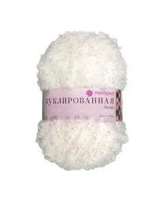 Буклированная, Цвет: 01 белый