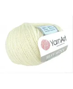 Silky wool, Цвет: 330 белый