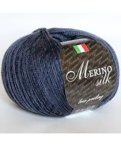 Merino Silk 50, Цвет: 38 т.джинс