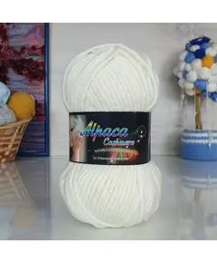 Alpaca Cashmere 125, Цвет: 2002 (молочный)