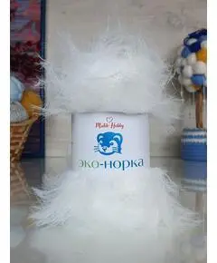 Эко-Норка M&H, Цвет: 002 (белый)