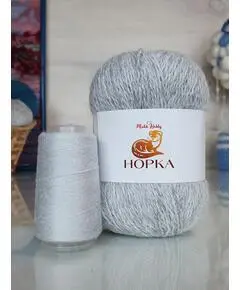 Норка M&H, Цвет: 002 (светло-серый)