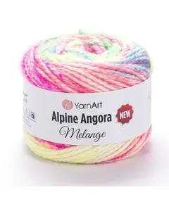 Alpine angora melange, Цвет: 6416 (принт)