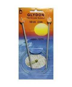 Спицы круговые пластиковые 100 см. GLYDON, Pony, Размер: 4.00 мм., Длина: 100