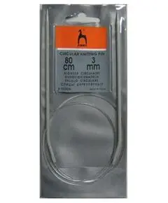Спицы циркулярные 80 см., Pony, Размер: 3.00 мм., Длина: 80
