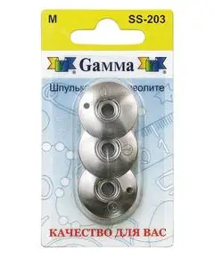 "Gamma", шпулька для фриволите 3 шт. в блистере