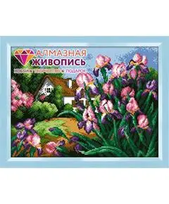 Картина стразами Мосфа Весенние цветы, 45х35 см.