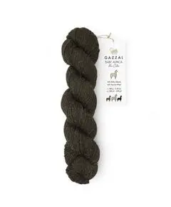 Baby Alpaca Pure Color, Цвет: 6457 тем.коричневый