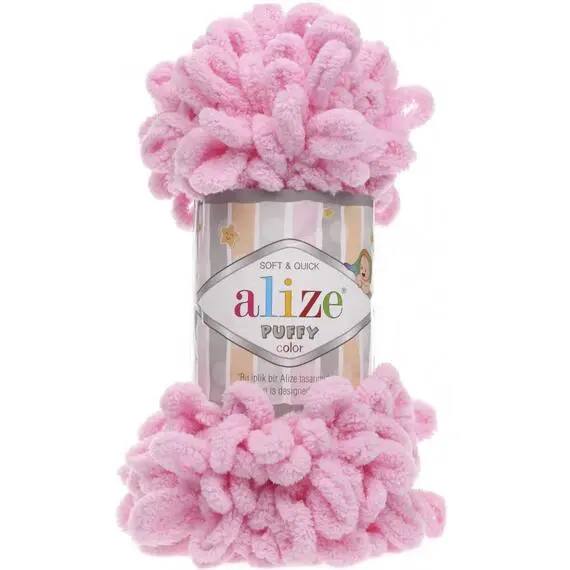 Alize Puffy - 185 розовый, Цвет: 185 розовый