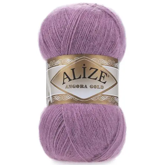 Alize Angora Gold - 28 роза, Цвет: 28 роза