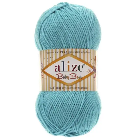 Alize Baby Best - 287 бирюзовый, Цвет: 287 бирюзовый