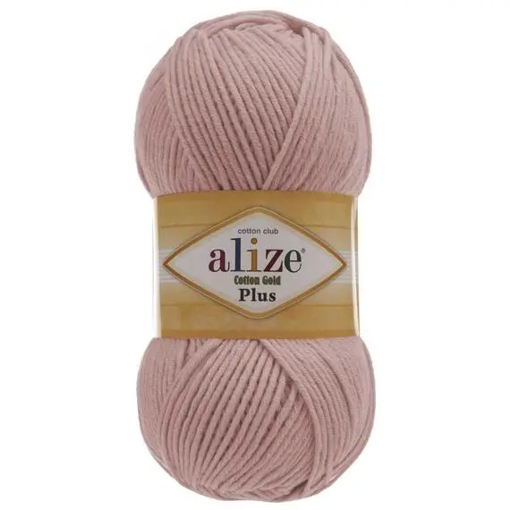 Alize Cotton Gold plus - 161 Пудра, Цвет: 161 Пудра