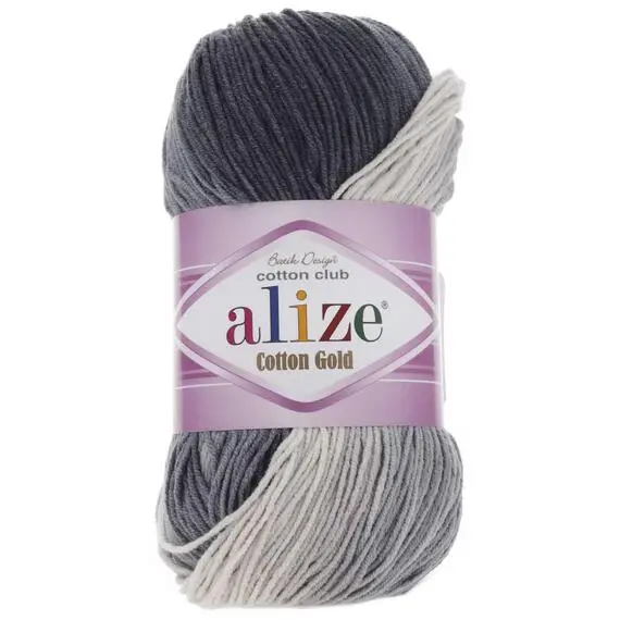 Alize Cotton Gold batik - 2905 серый, Цвет: 2905 серый