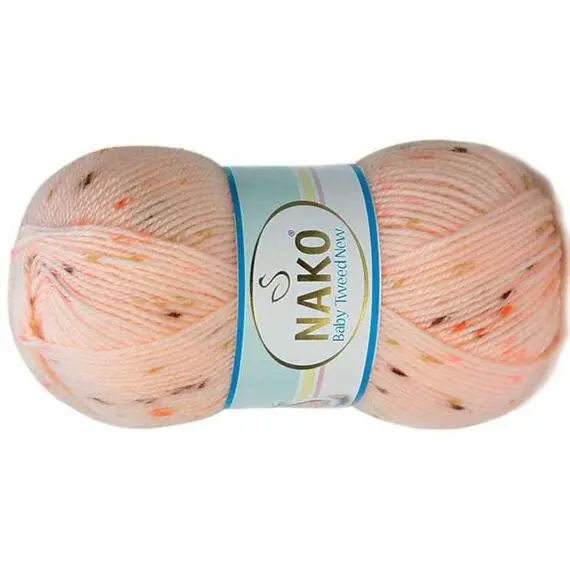 Nako Baby tweed - 31741 персиковый, Цвет: 31741 персиковый