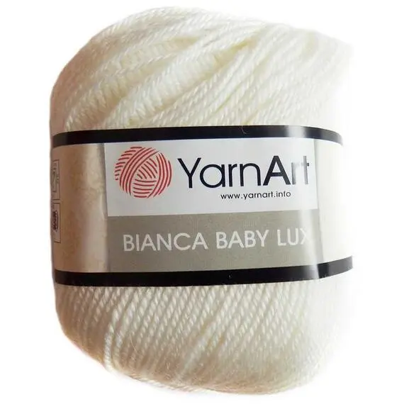 Yarnart Bianca babylux - 350 кремовый, Цвет: 350 кремовый