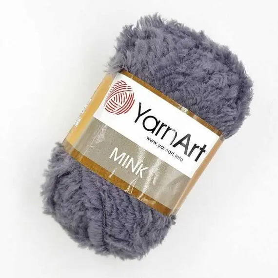 Yarnart Mink - 335 серо-голубой, Цвет: 335 серо-голубой
