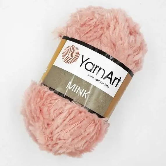 Yarnart Mink - 341 пудра, Цвет: 341 пудра
