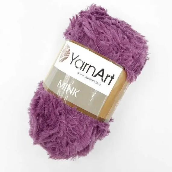 Yarnart Mink - 338 цикламен, Цвет: 338 цикламен