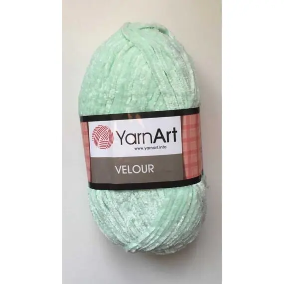 Yarnart Velour - 845 св.салат, Цвет: 845 св.салат