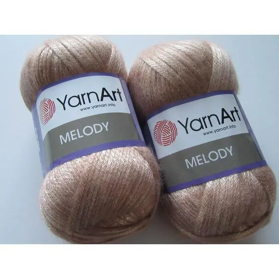 Yarnart Melody - 882 кофе с молоком, Цвет: 882 кофе с молоком
