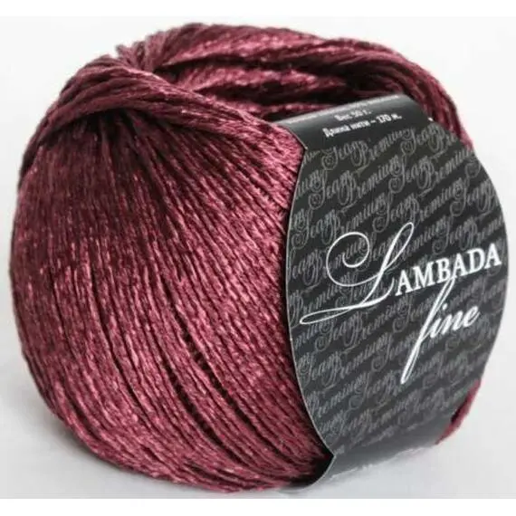 Seam Lambada Fine - 22 бордо, Цвет: 22 бордо