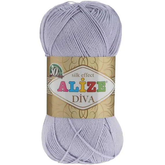 Alize Diva - 158 св.лиловый, Цвет: 158 св.лиловый