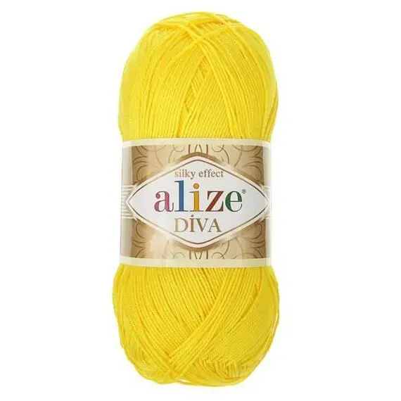 Alize Diva - 110 цыпленок, Цвет: 110 цыпленок