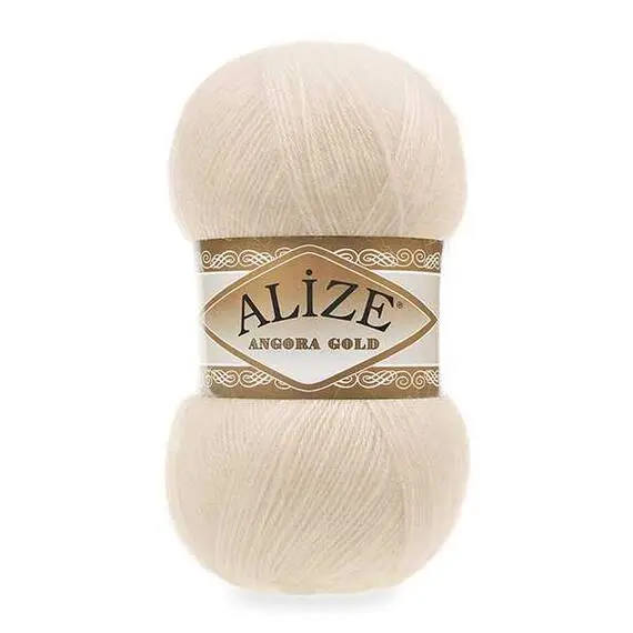 Alize Angora Gold - 67 молочно-бежевый, Цвет: 67 молочно-бежевый