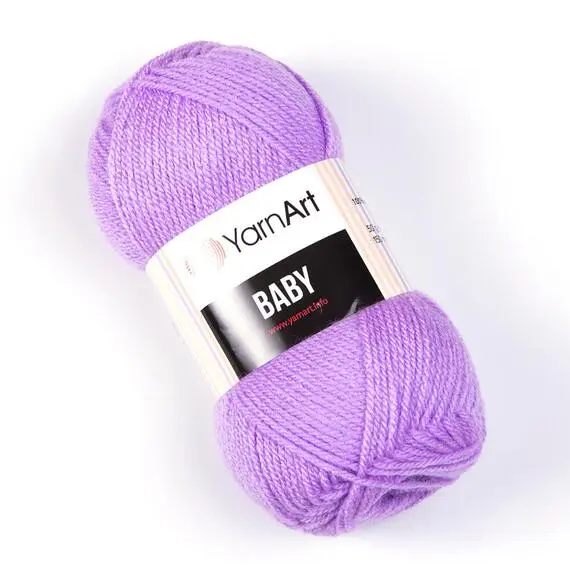Yarnart Baby - 9560 т.сирень, Цвет: 9560 т.сирень