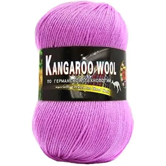 Color City Kangaroo Wool - 925 темно-розовый, Цвет: 925 темно-розовый