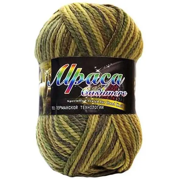 Color City Alpaca Cashmere - 968 фисташ. принт, Цвет: 968 фисташ. принт