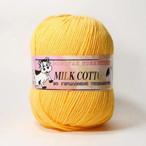 Color City Милк коттон - 042 желтый, Цвет: 042 желтый