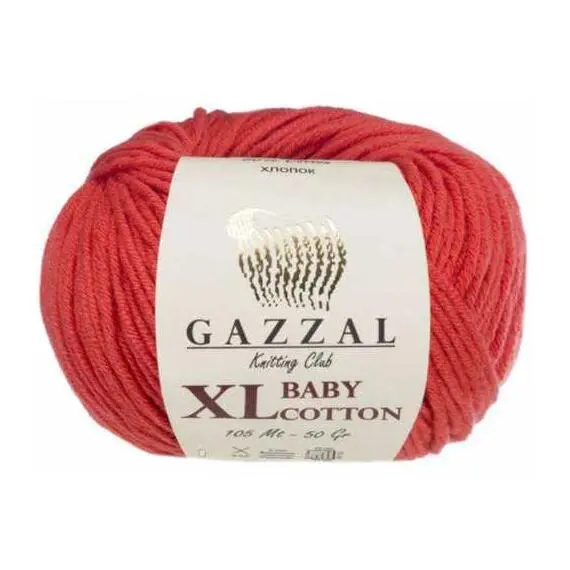 Gazzal Baby Cotton XL - 3418 марсала, Цвет: 3418 марсала