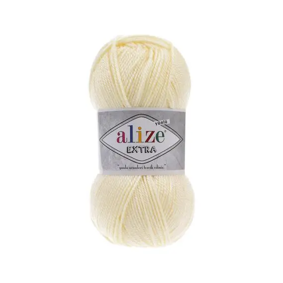 Alize Extra - 01 молочный, Цвет: 01 молочный