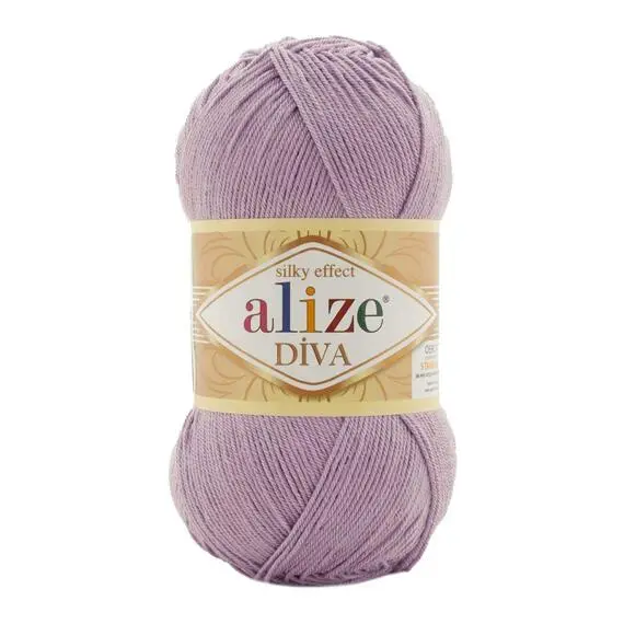 Alize Diva - 505 пыльная сирень, Цвет: 505 пыльная сирень