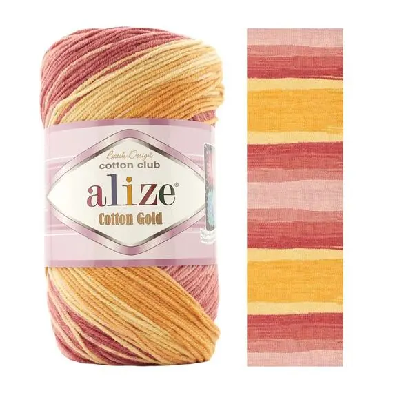 Alize Cotton Gold batik - 7833 принт, Цвет: 7833 принт