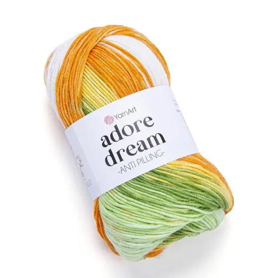Yarnart Adore dream - 1058 принт, Цвет: 1058 принт