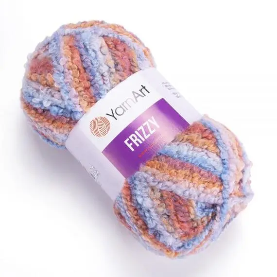 Yarnart Frizzy - 410 принт, Цвет: 410 принт