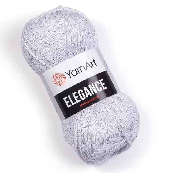 Yarnart Elegance - 101 серебро, Цвет: 101 серебро