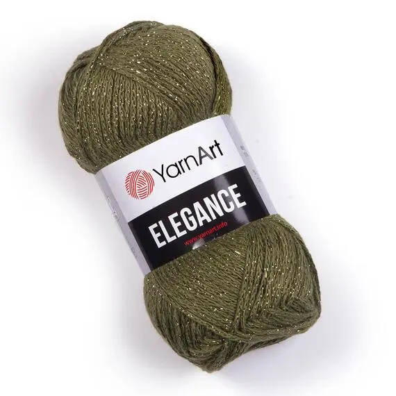 Yarnart Elegance - 113 хаки, Цвет: 113 хаки