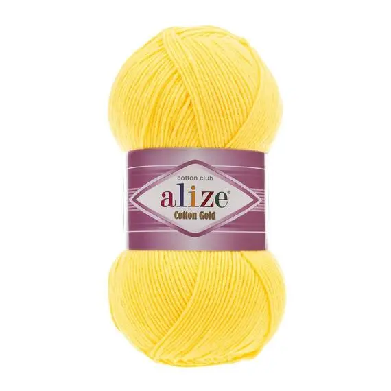 Alize Cotton Gold - 829 (св.лимон), Цвет: 829 (св.лимон)