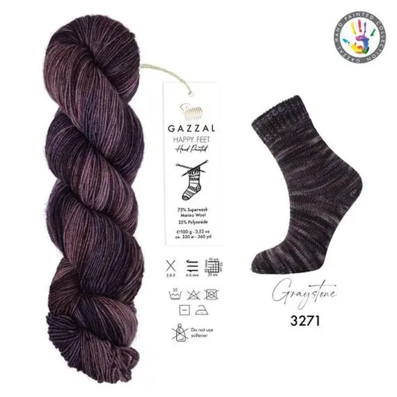 Gazzal Happy Feet - 3271 (какао/синий), Цвет: 3271 (какао/синий)
