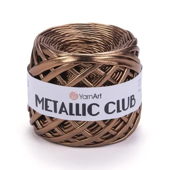Yarnart Metallic Club - 8108 (коричневый), Цвет: 8108 (коричневый)