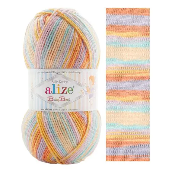 Alize Baby Best batik - 7931 (принт), Цвет: 7931 (принт)