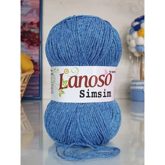 Lanoso Simsim - 940 (голубой), Цвет: 940 (голубой)
