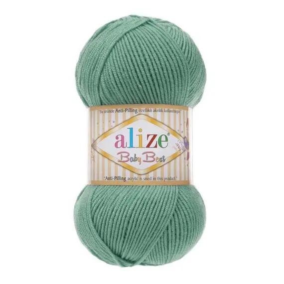 Alize Baby Best - 463 пыл.бирюза, Цвет: 463 пыл.бирюза