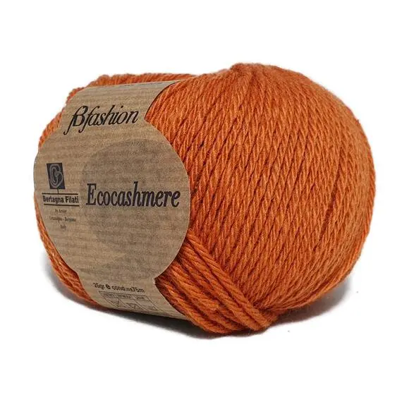 Bertagna Filati Ecocashmere - 402 мандарин, Цвет: 402 мандарин