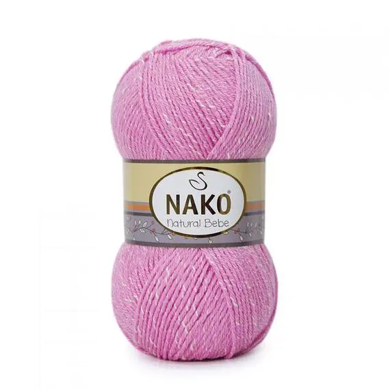 Nako Natural bebe - 10312 яр.розовый, Цвет: 10312 яр.розовый