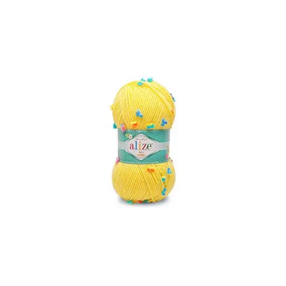 Alize Baby Flower - 5432 канарейка, Цвет: 5432 канарейка