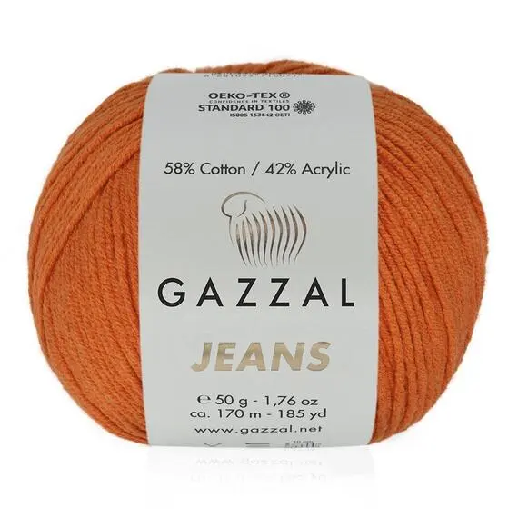 Gazzal Jeans-Gz - 1156 мандарин, Цвет: 1156 мандарин